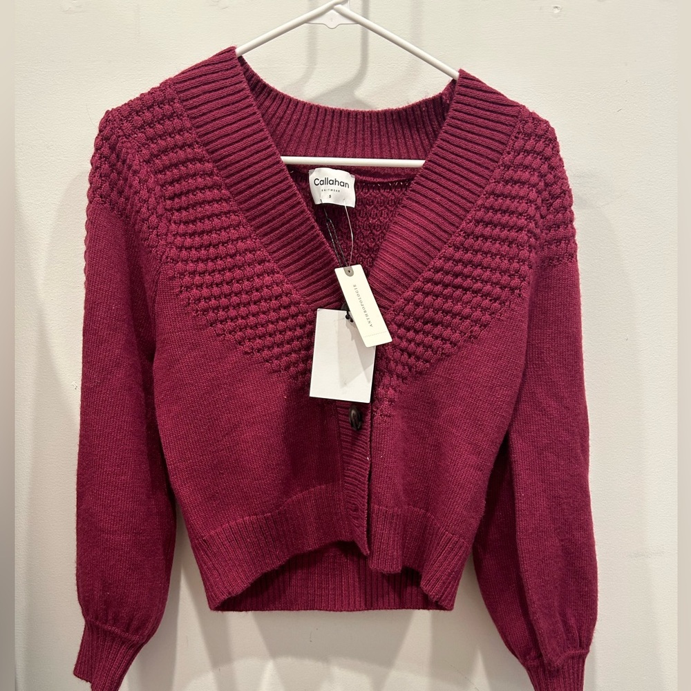 Callahan Knitted Cardigan and Pants Sweater Set SO CUTE!!!!!! NWT
